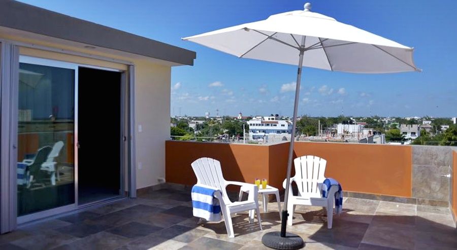 Sunrise 42 Suites Hotel Playa del Carmen Bagian luar foto